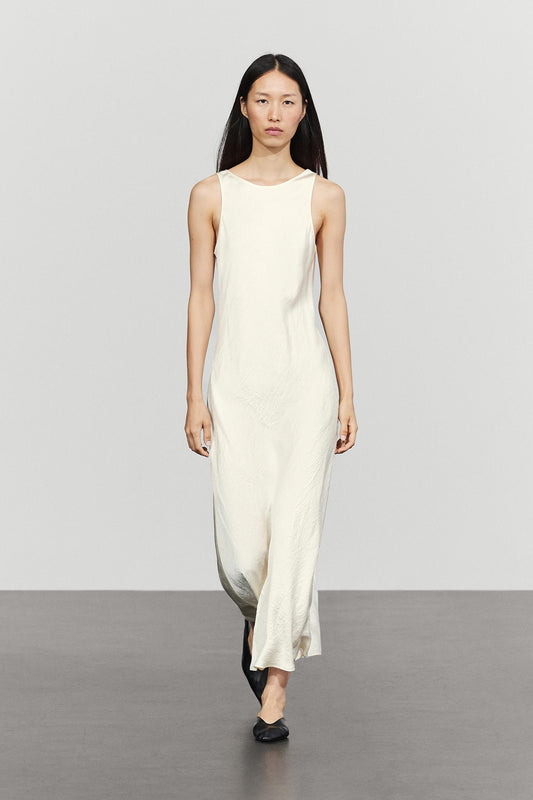 ROBE MIDI SATINÉE
