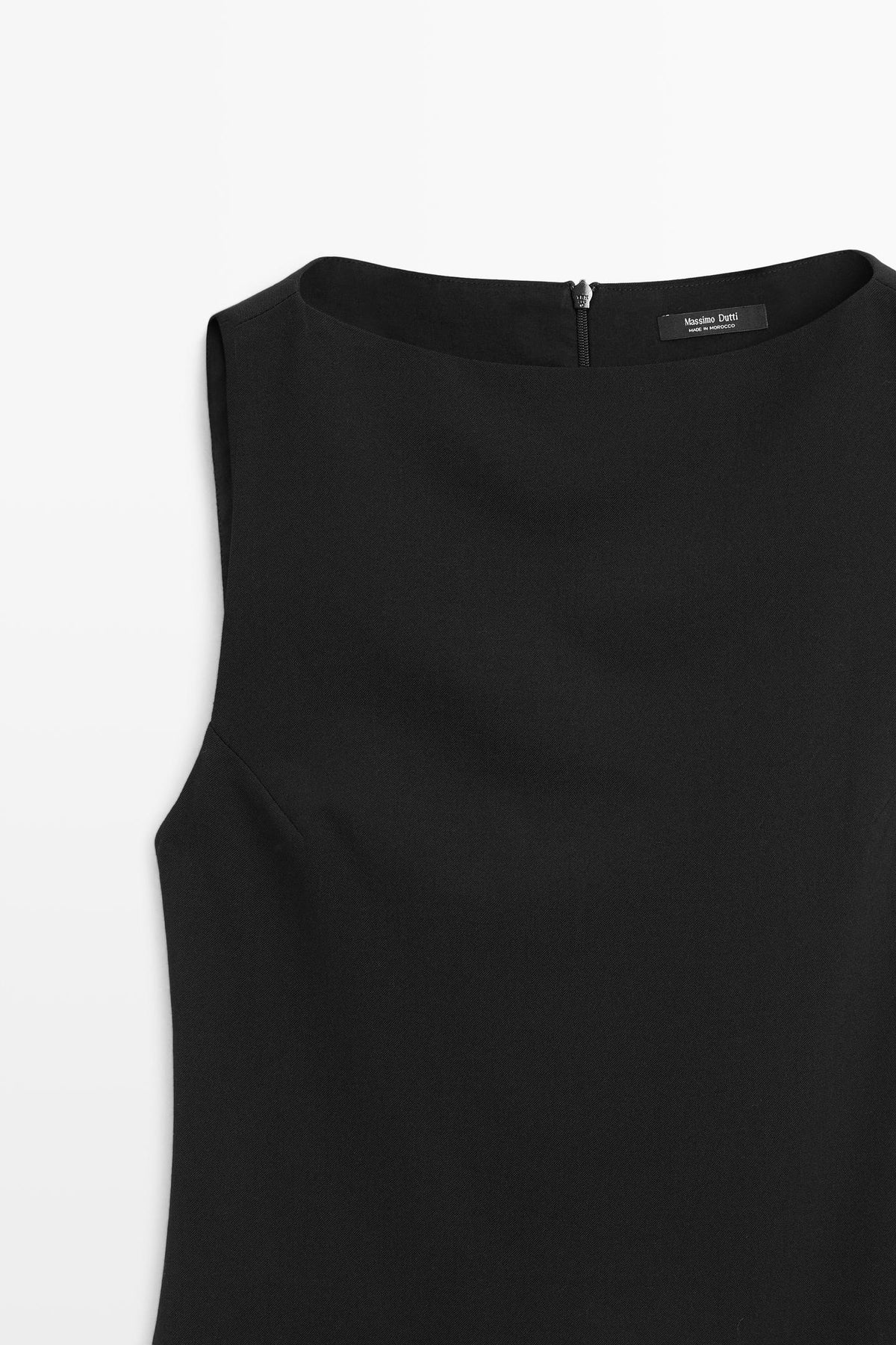 ROBE COURTE COL BATEAU