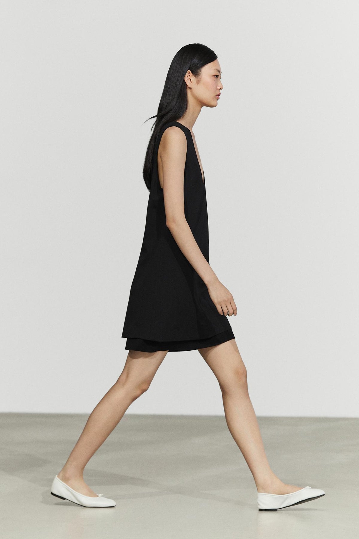 ROBE COURTE DOUBLE ÉPAISSEUR