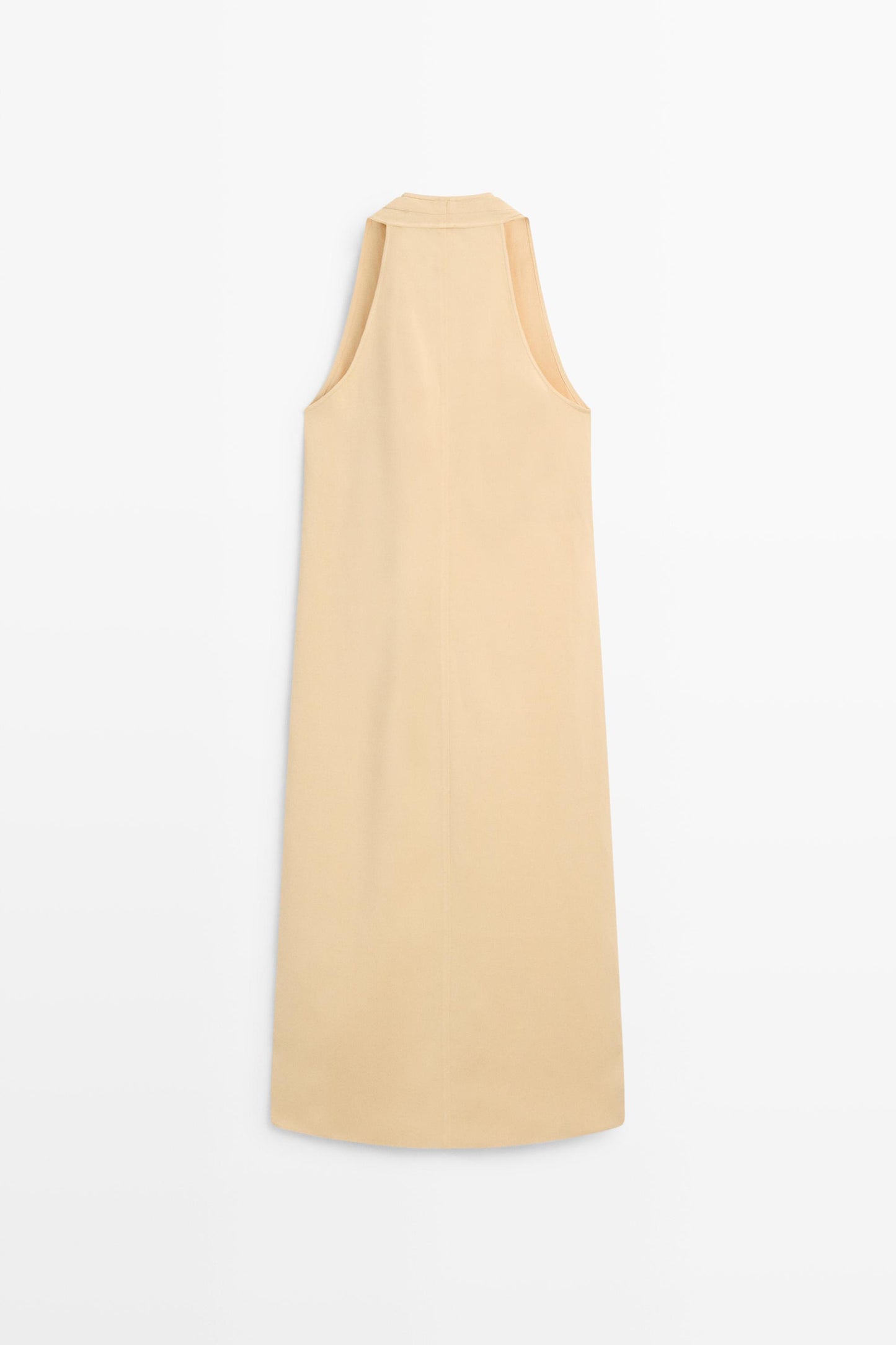 ROBE MIDI À BOUTON