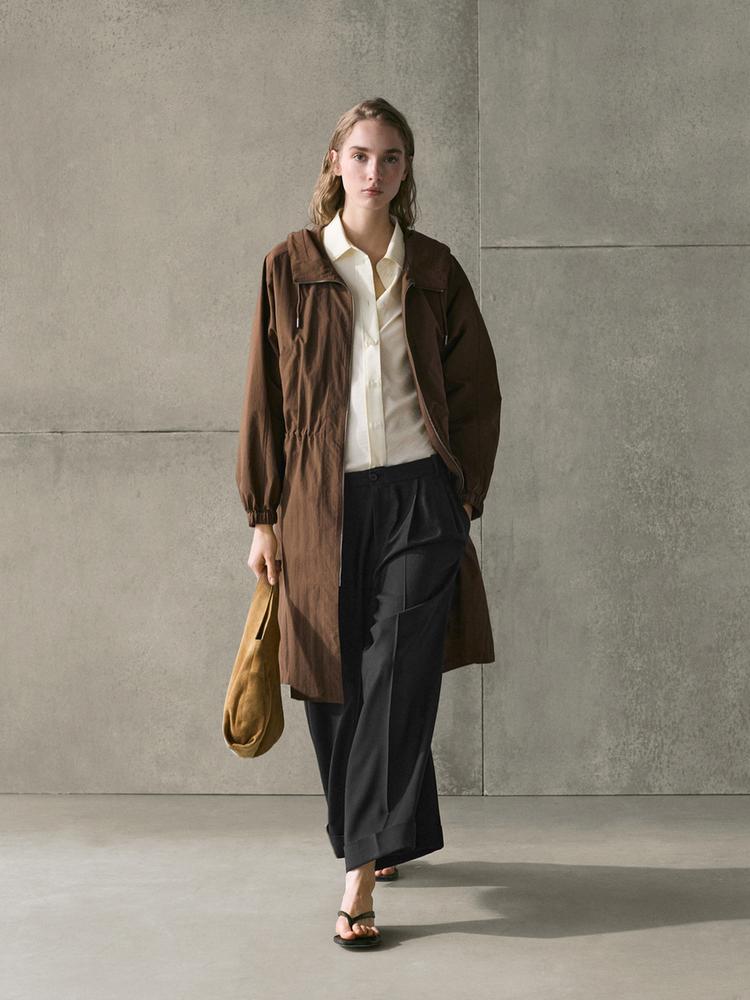SANDALE PLATE CUIR