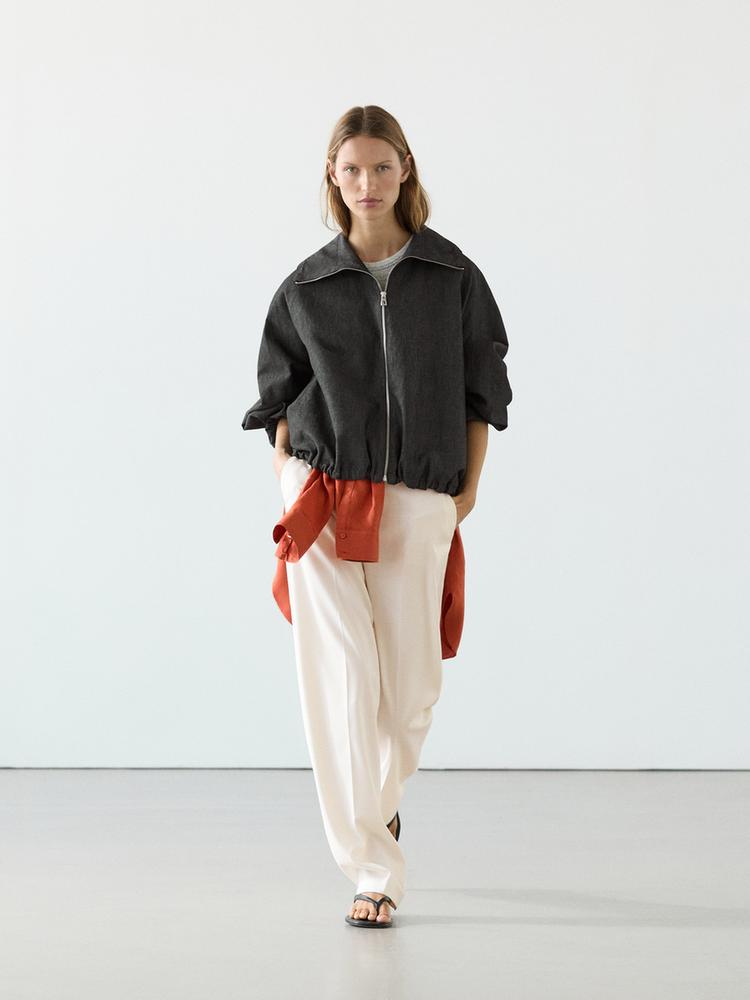 SANDALE PLATE CUIR