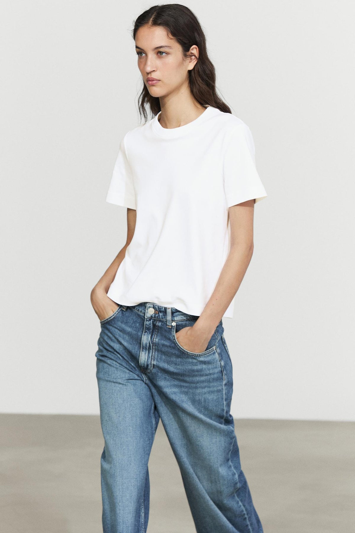 T-SHIRT INTERLOCK À MANCHES COURTES
