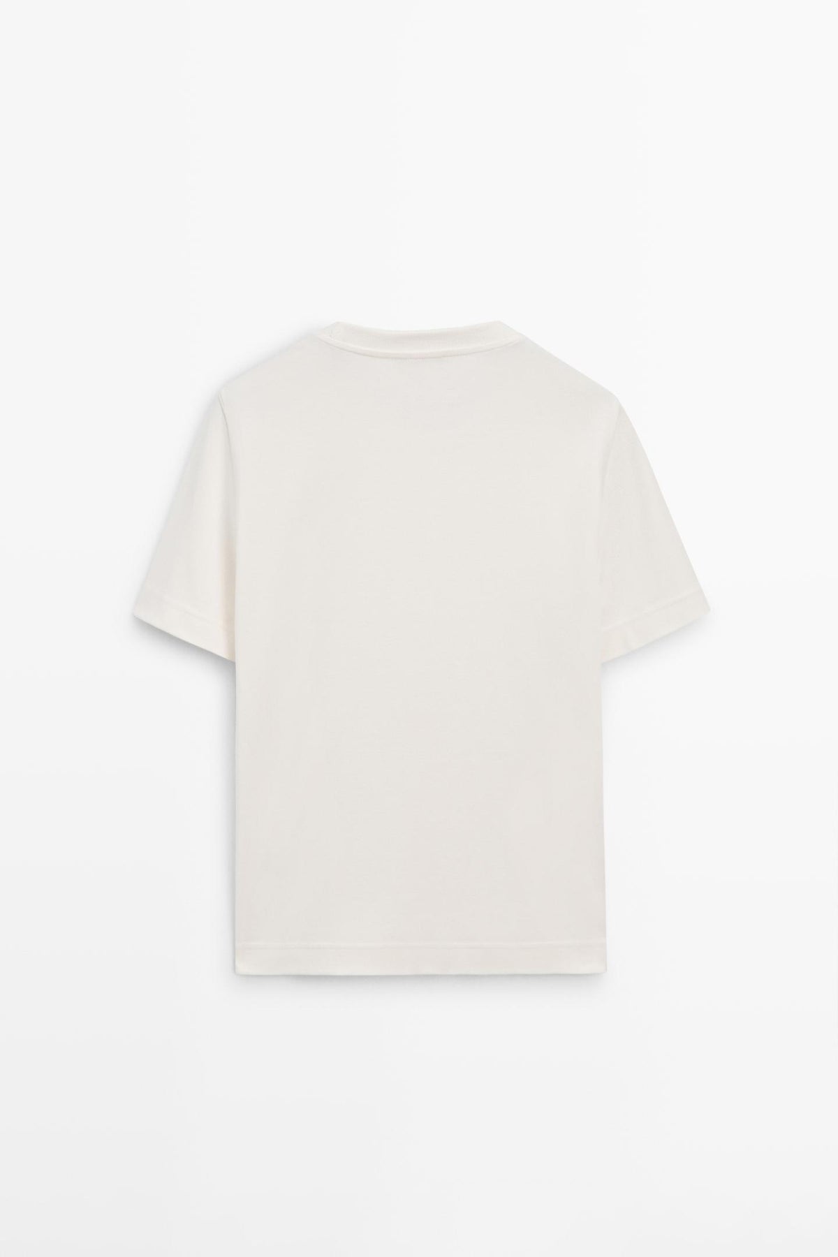 T-SHIRT INTERLOCK À MANCHES COURTES