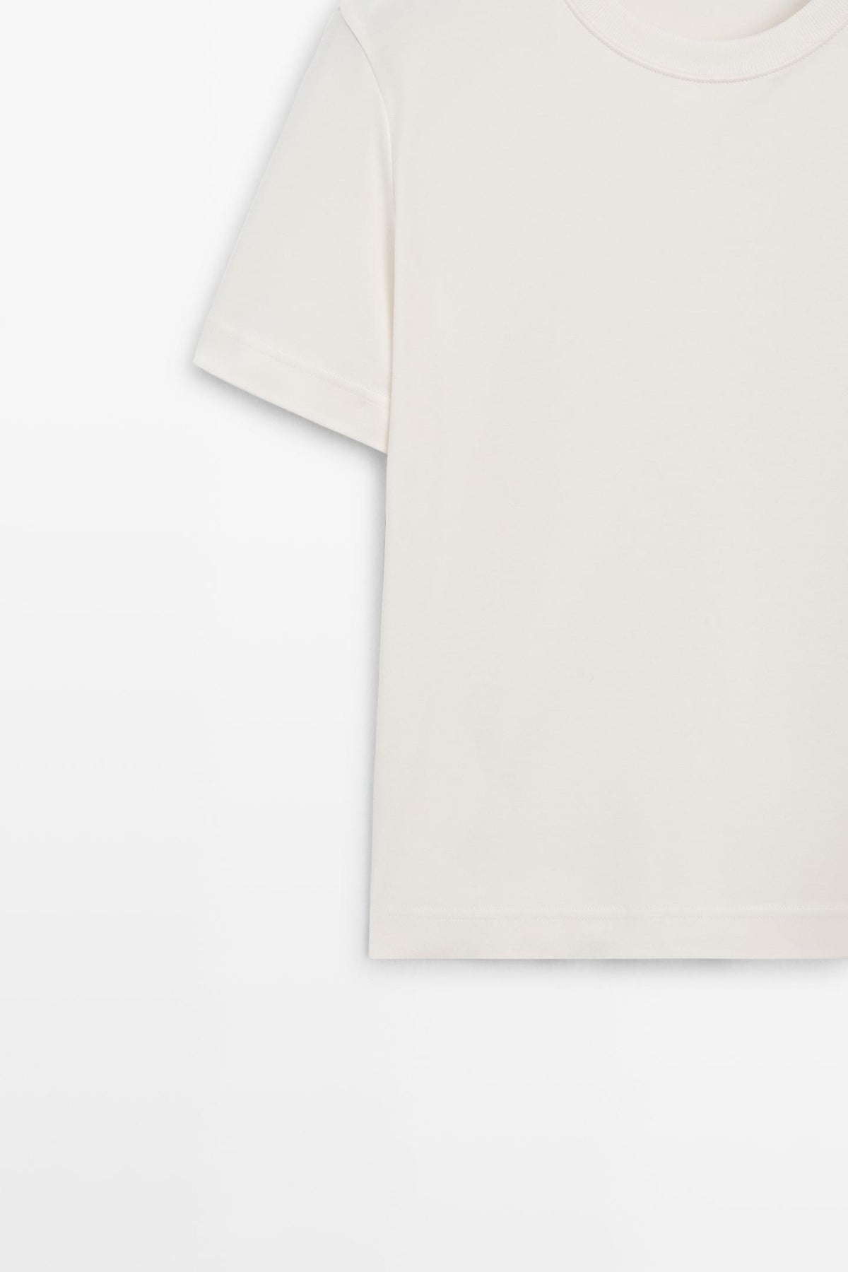 T-SHIRT INTERLOCK À MANCHES COURTES