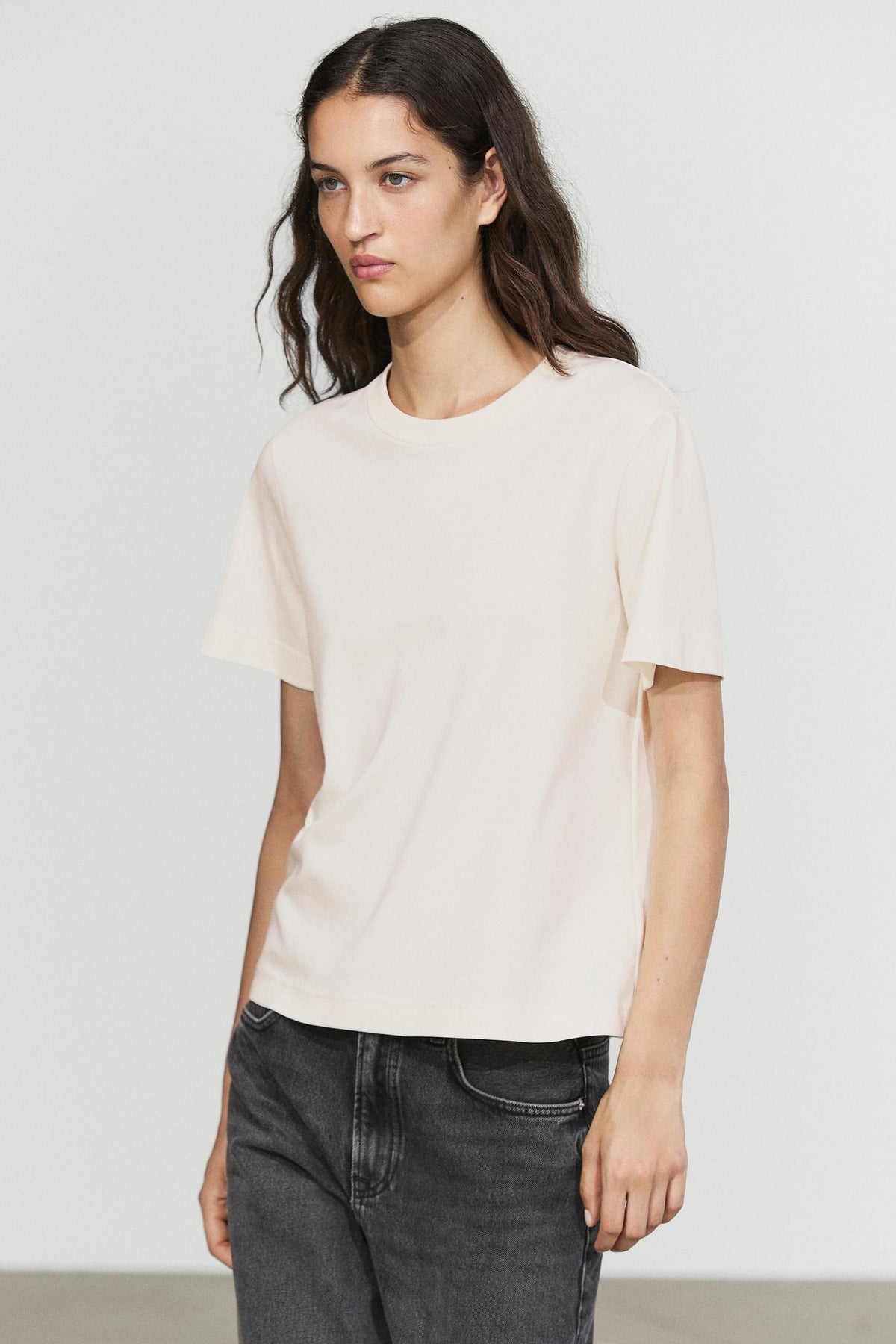 T-SHIRT INTERLOCK À MANCHES COURTES