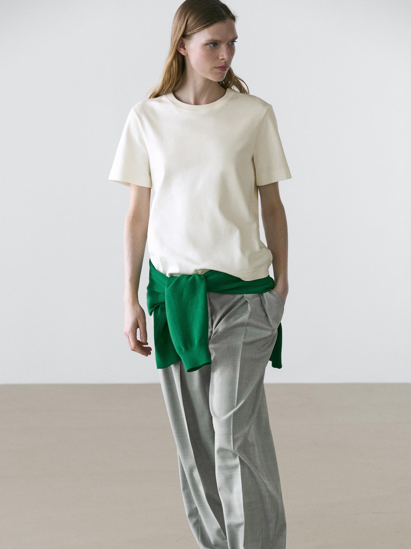 PANTALON FLUIDE À PINCES