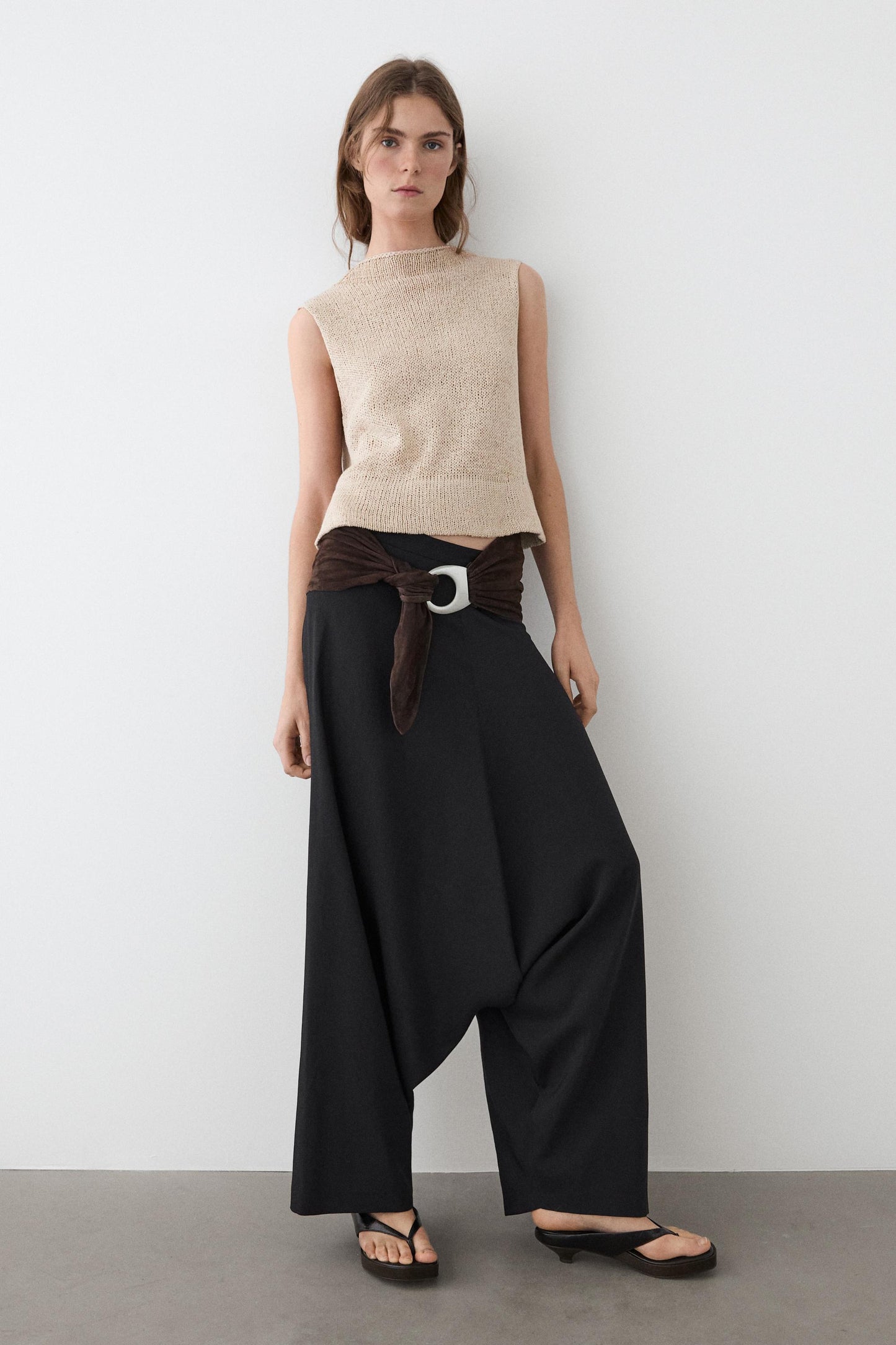 PANTALON BAGGY FLUIDE
