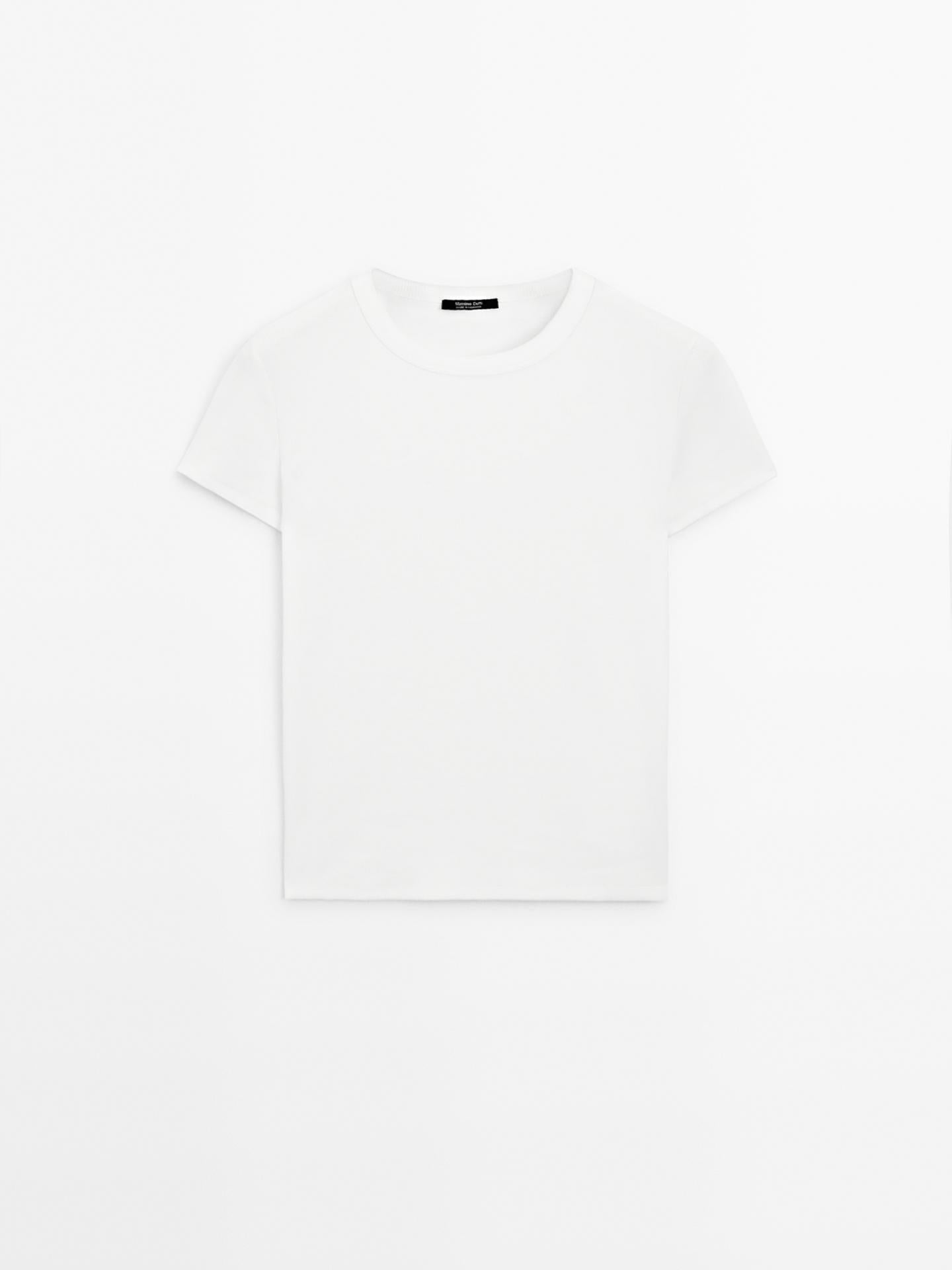 T-SHIRT À MANCHES COURTES 💯% COTON