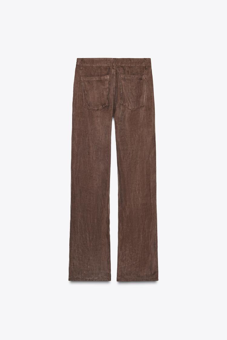 PANTALON DROIT FLUIDE