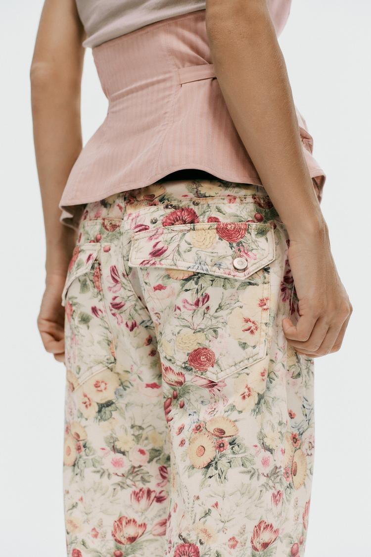 TOP HALTER À RAYURES ET POCHES