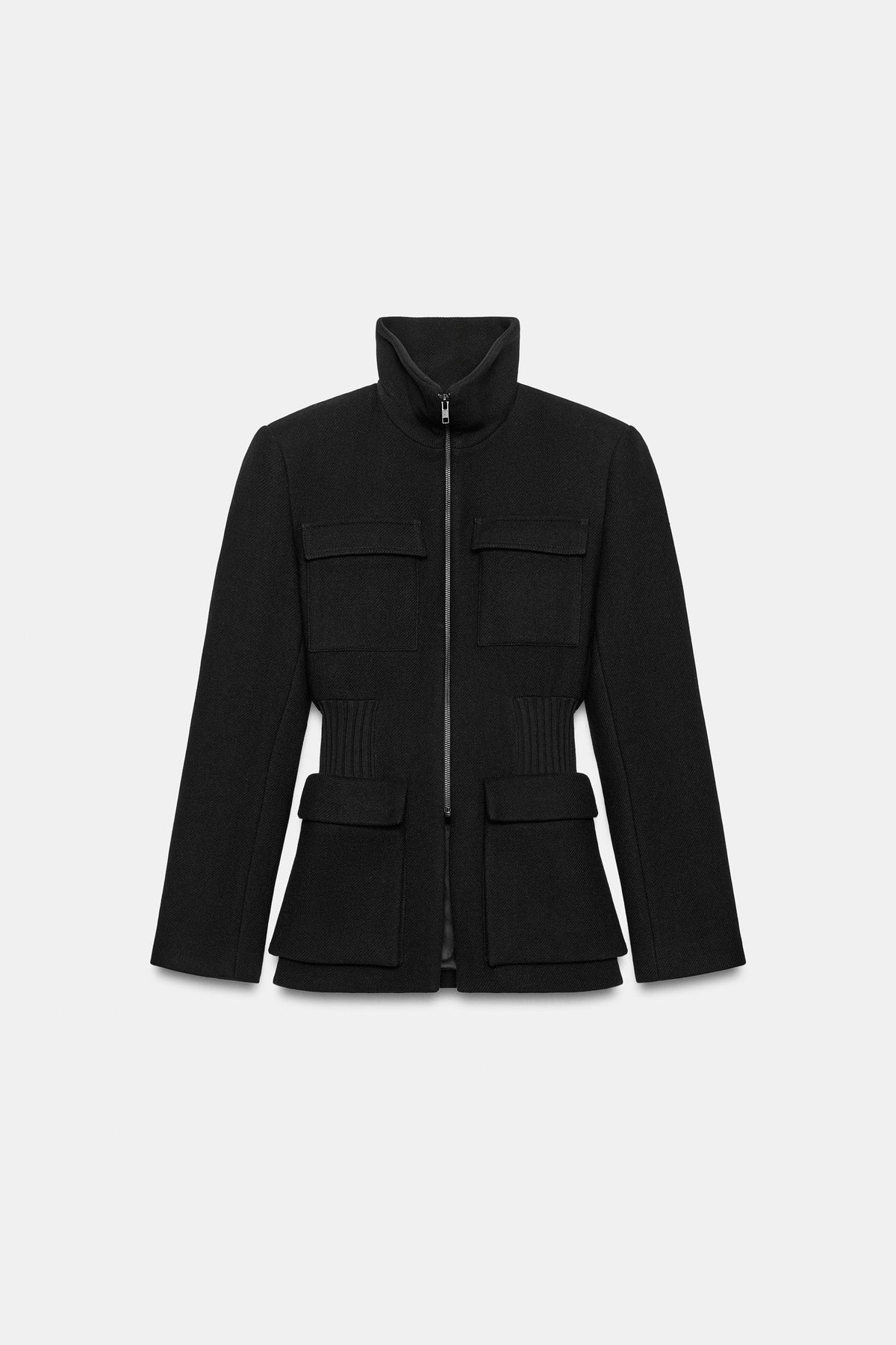 VESTE ÉPAULETTES AVEC LAINE ZW COLLECTION