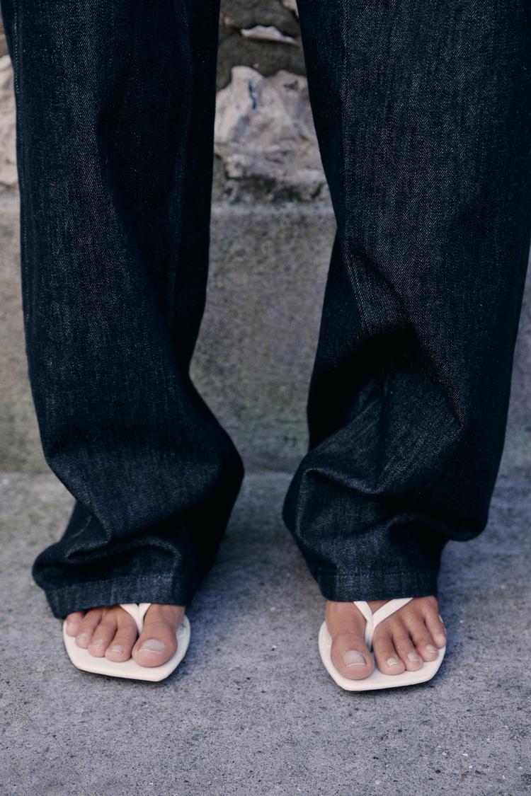 Z1975 HIGH-WAIST CROSSOVER WIDE-LEG JEANS