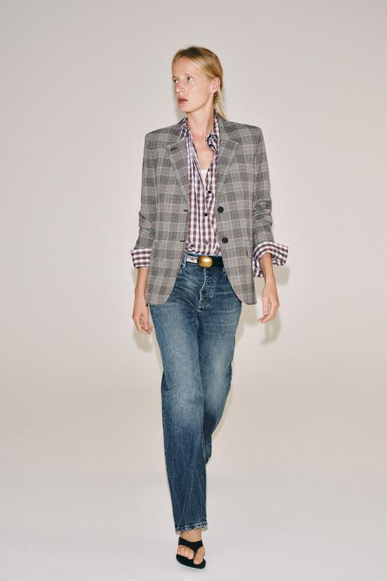 VESTE À CARREAUX ZW COLLECTION
