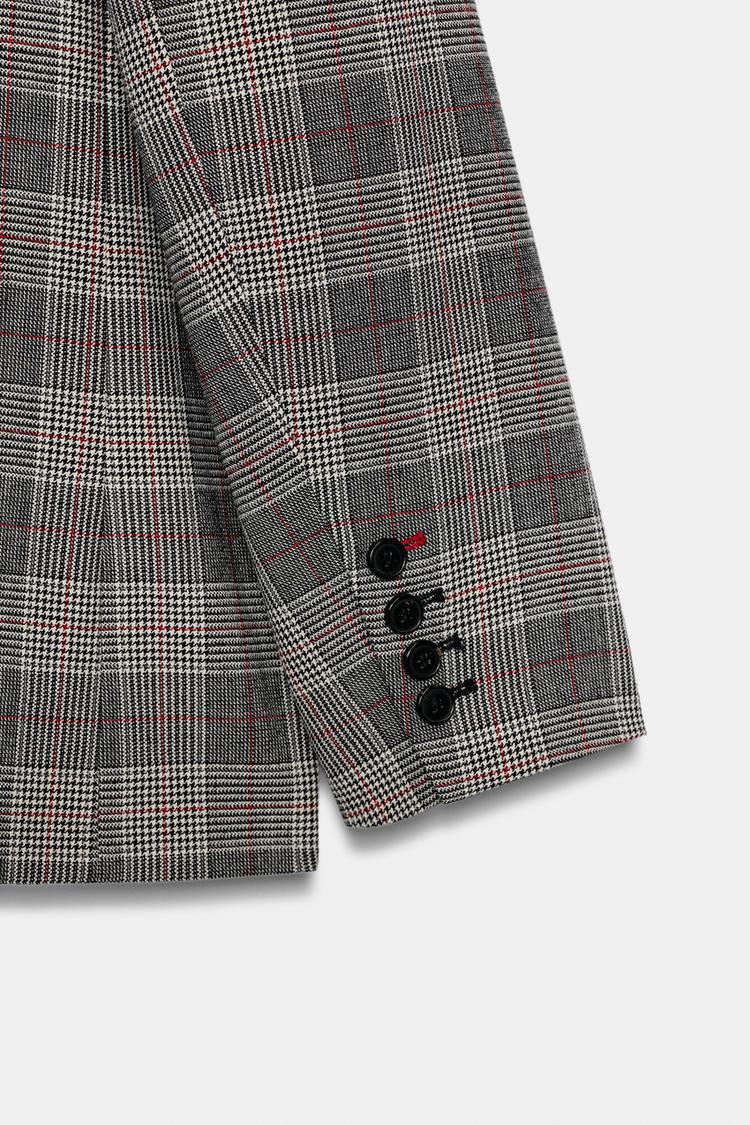 VESTE À CARREAUX ZW COLLECTION