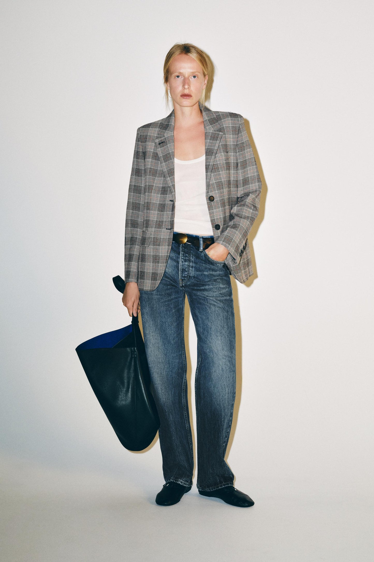 VESTE À CARREAUX ZW COLLECTION
