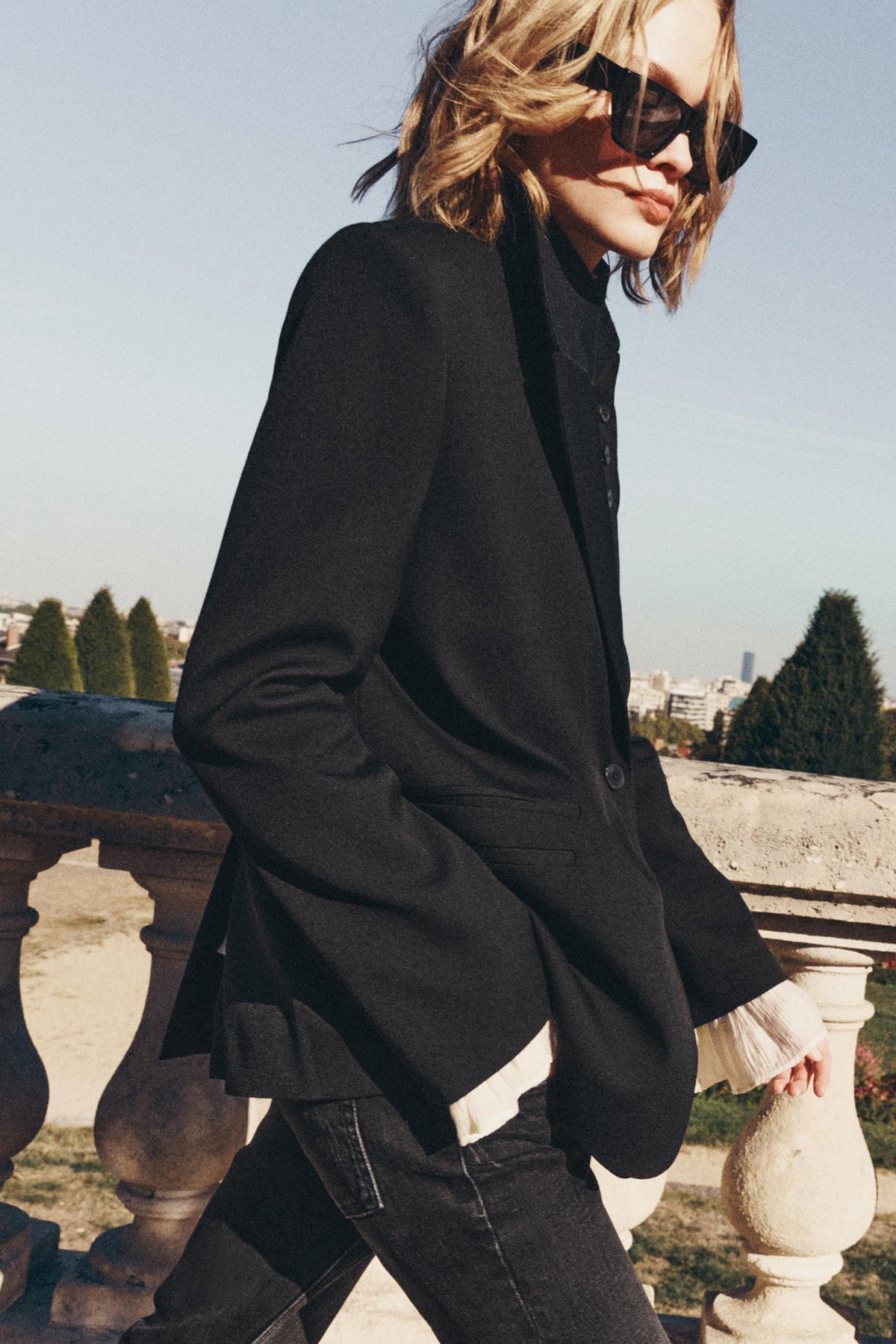 BLAZER DOUBLE REVERS ZW COLLECTION
