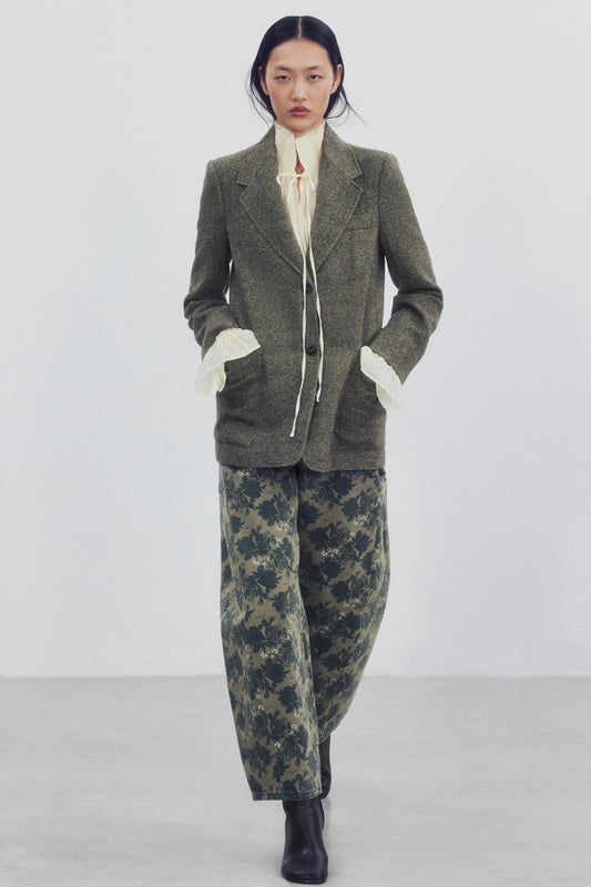 VESTE DROITE AVEC LAINE ZW COLLECTION
