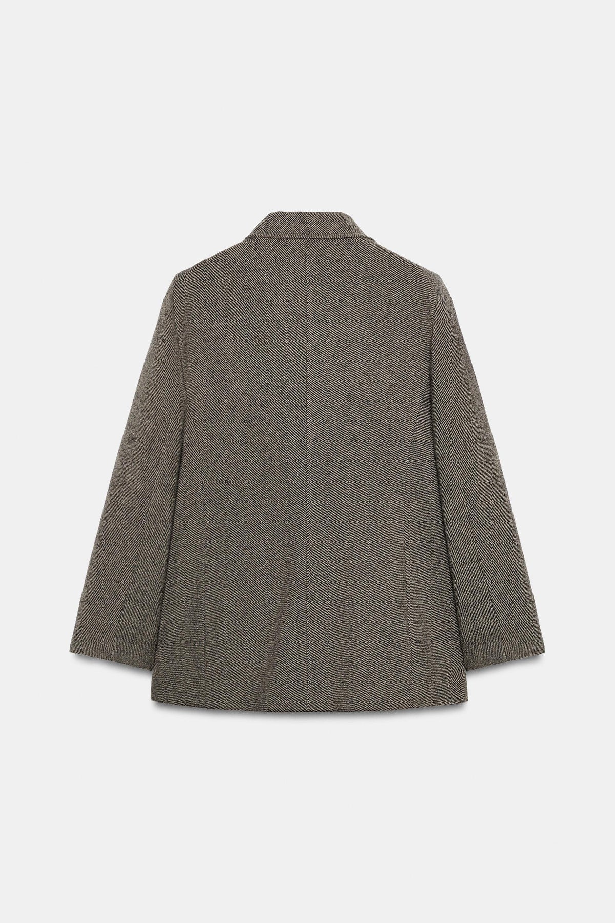 VESTE DROITE AVEC LAINE ZW COLLECTION