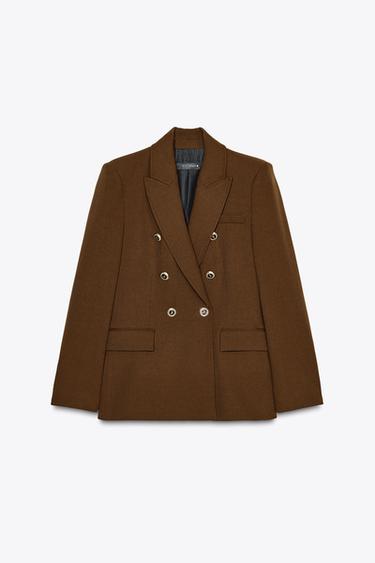 TAILORED DOUBLE-BREASTED BLAZER