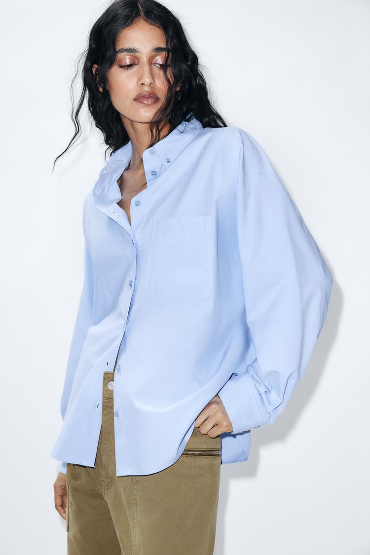 BASIC POPLIN SHIRT