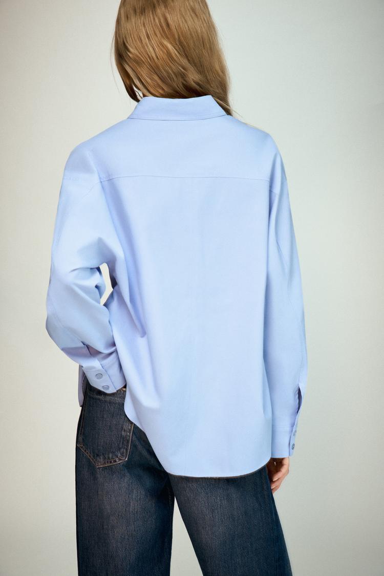 BASIC POPLIN SHIRT