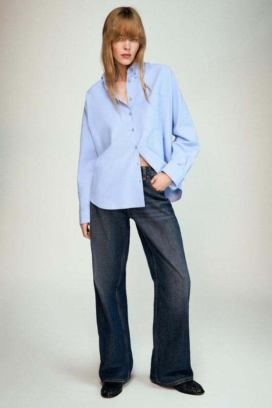 BASIC POPLIN SHIRT