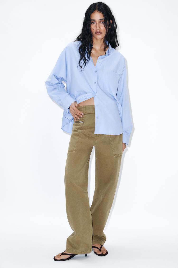 BASIC POPLIN SHIRT