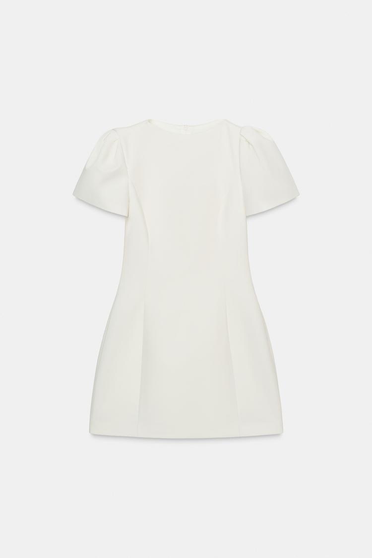 ROBE COURTE PLIS POCHE