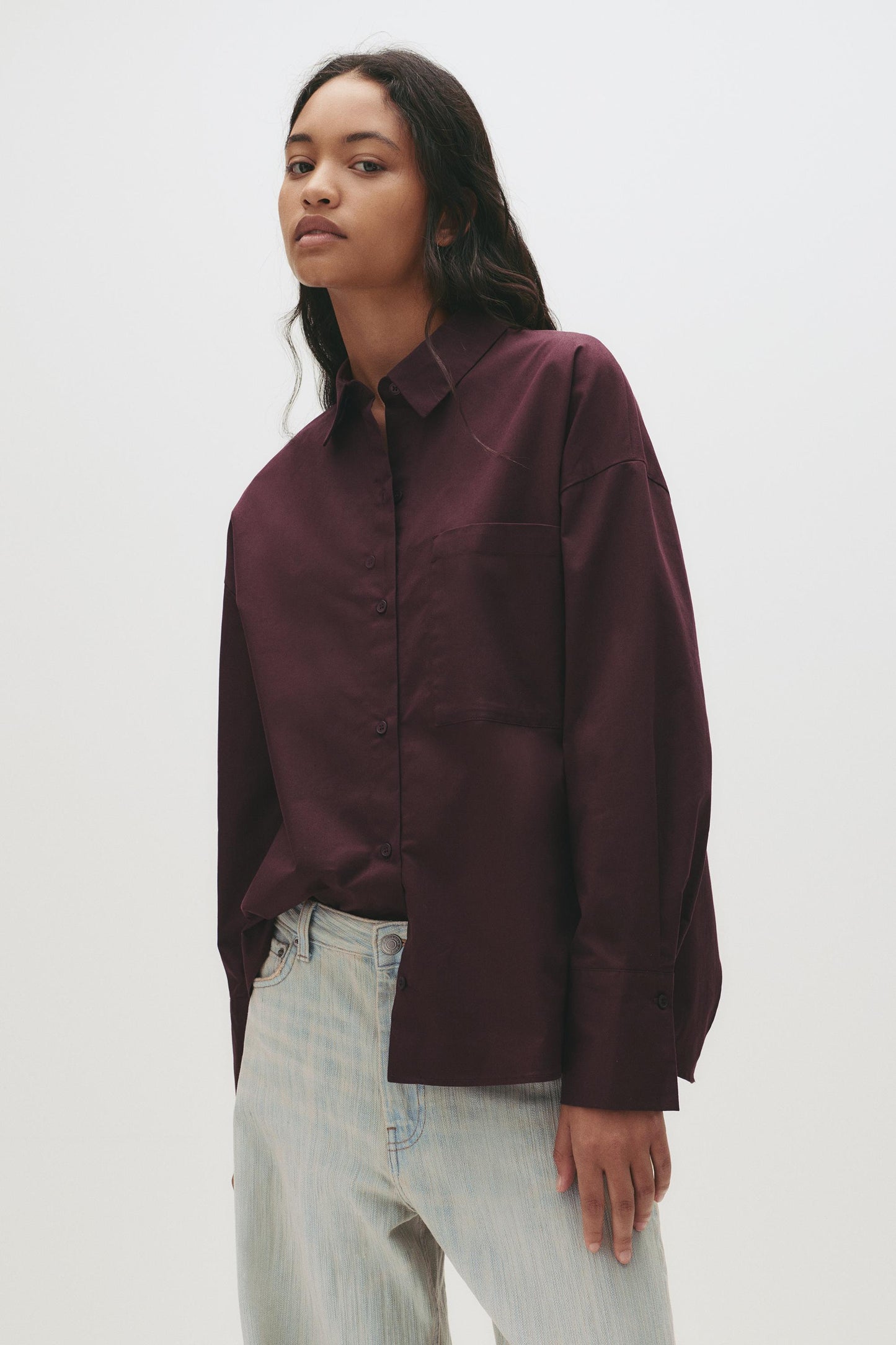 CHEMISE À DOS CROISÉ
