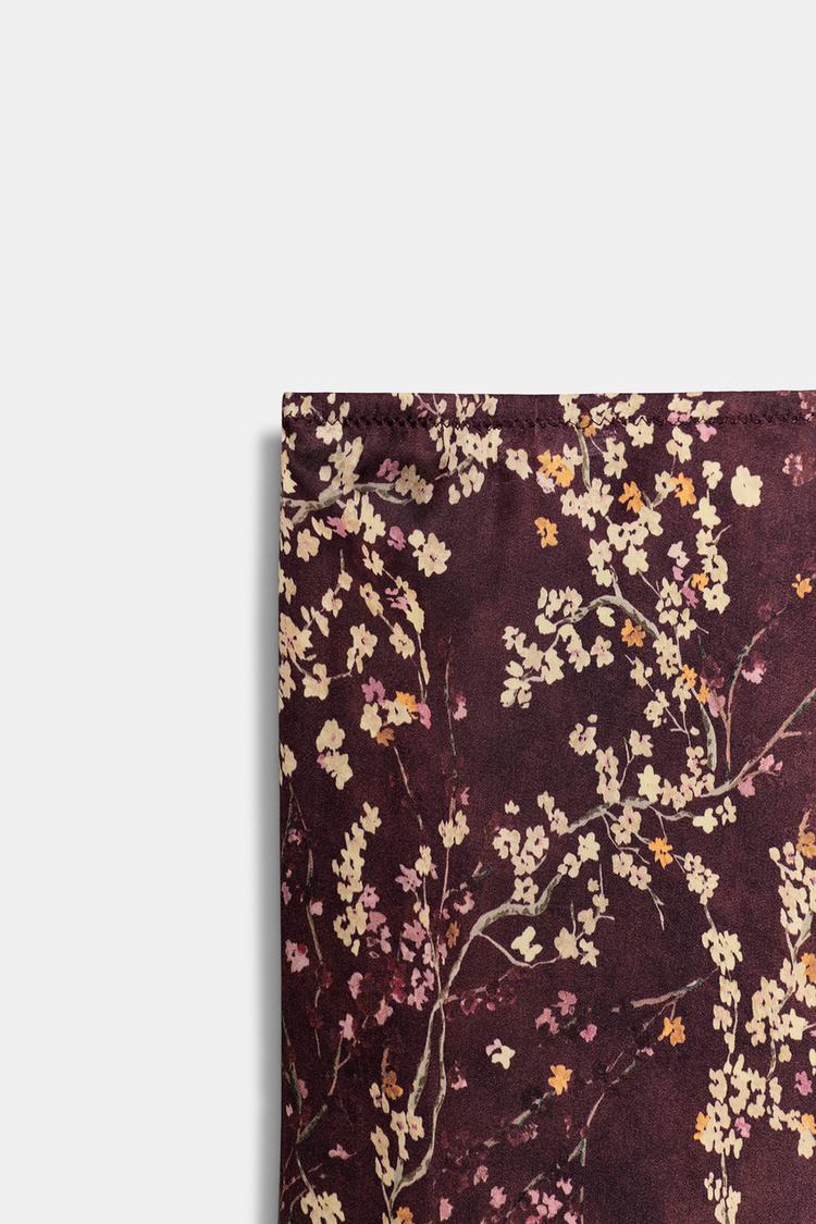 ZW COLLECTION FLORAL MIDI SKIRT