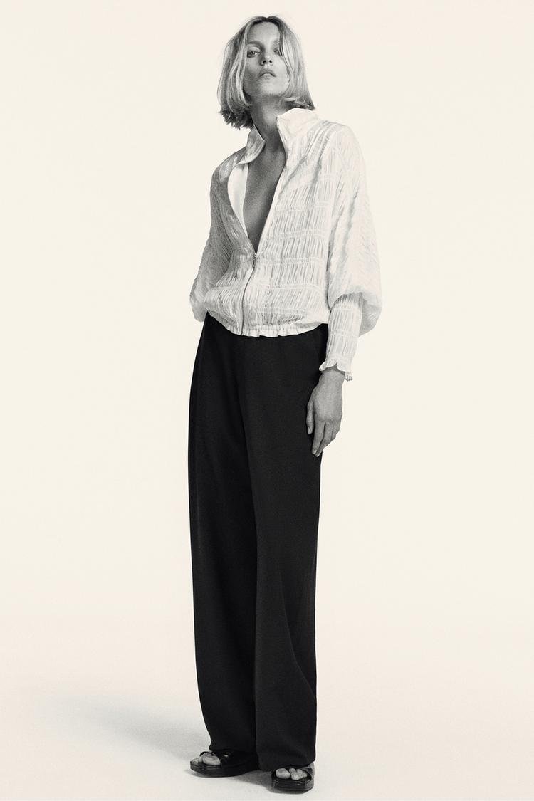 PANTALON LARGE 100% LAINE ZW COLLECTION