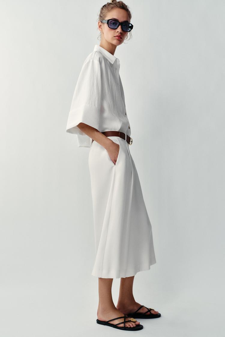 BERMUDA LONG AVEC CEINTURE