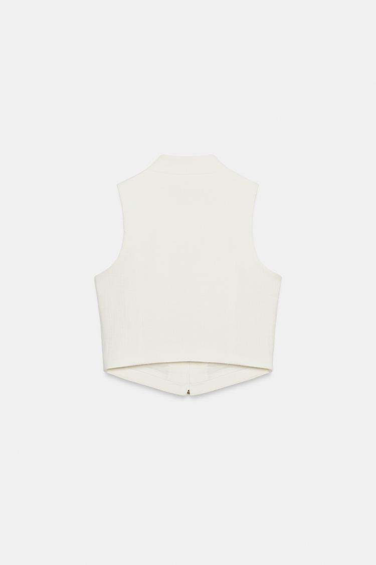 GILET HALTER BOUTONS