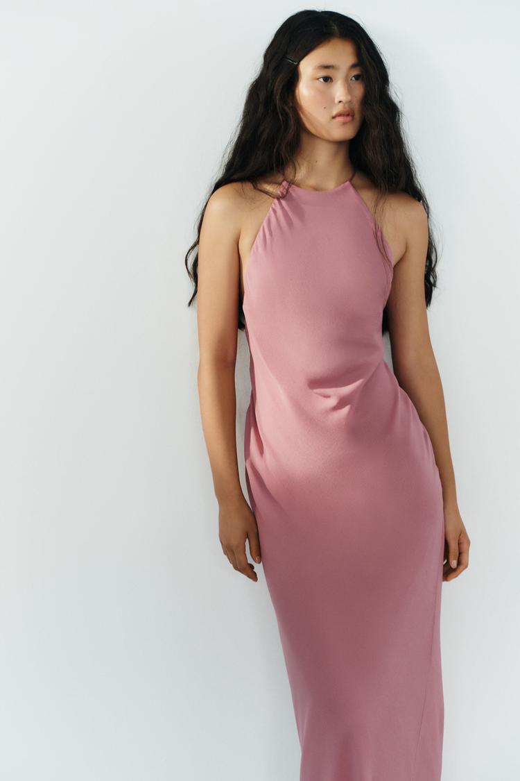 ROBE LONGUE HALTER