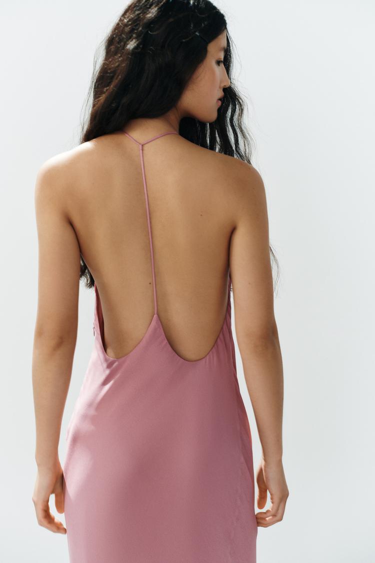 ROBE LONGUE HALTER