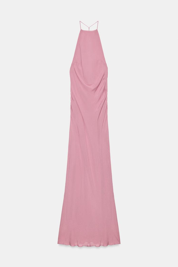 ROBE LONGUE HALTER