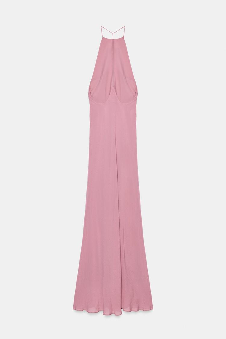 ROBE LONGUE HALTER