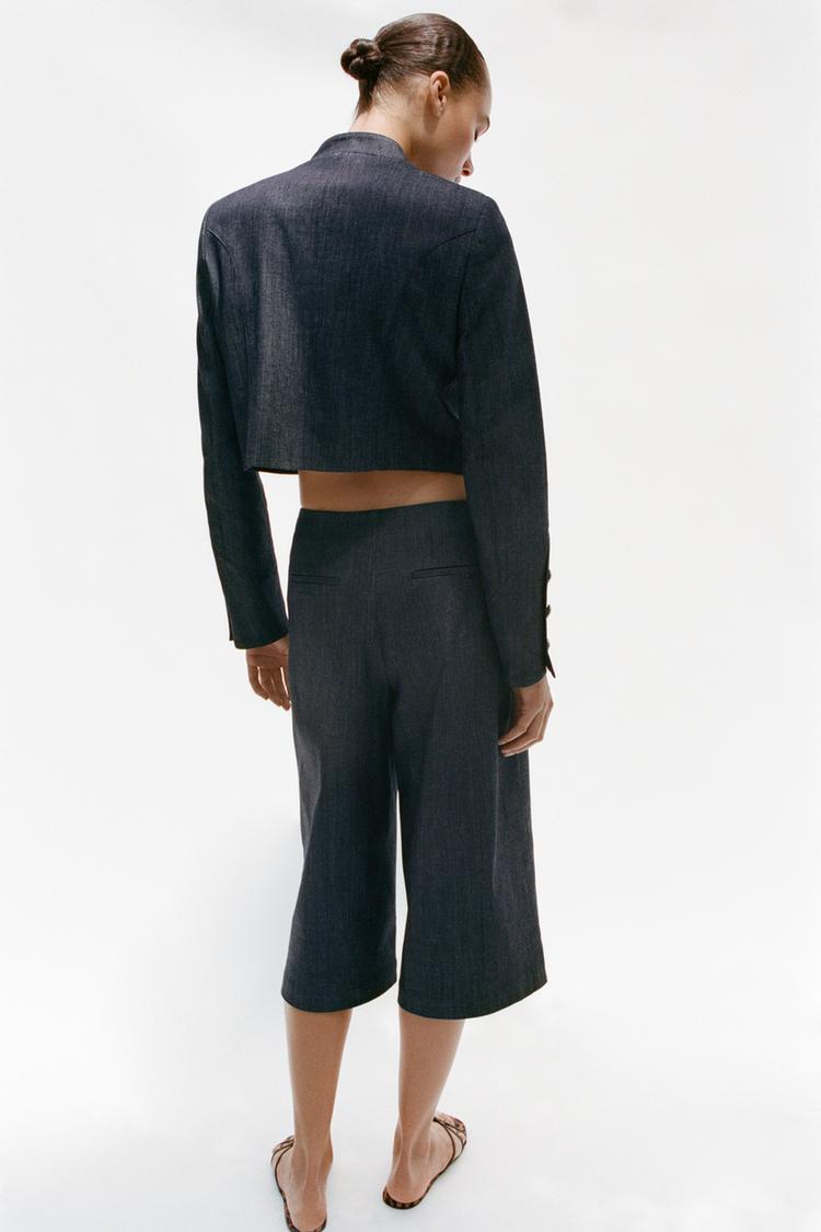 VESTE COURTE BIMATIÈRE EN DENTELLE