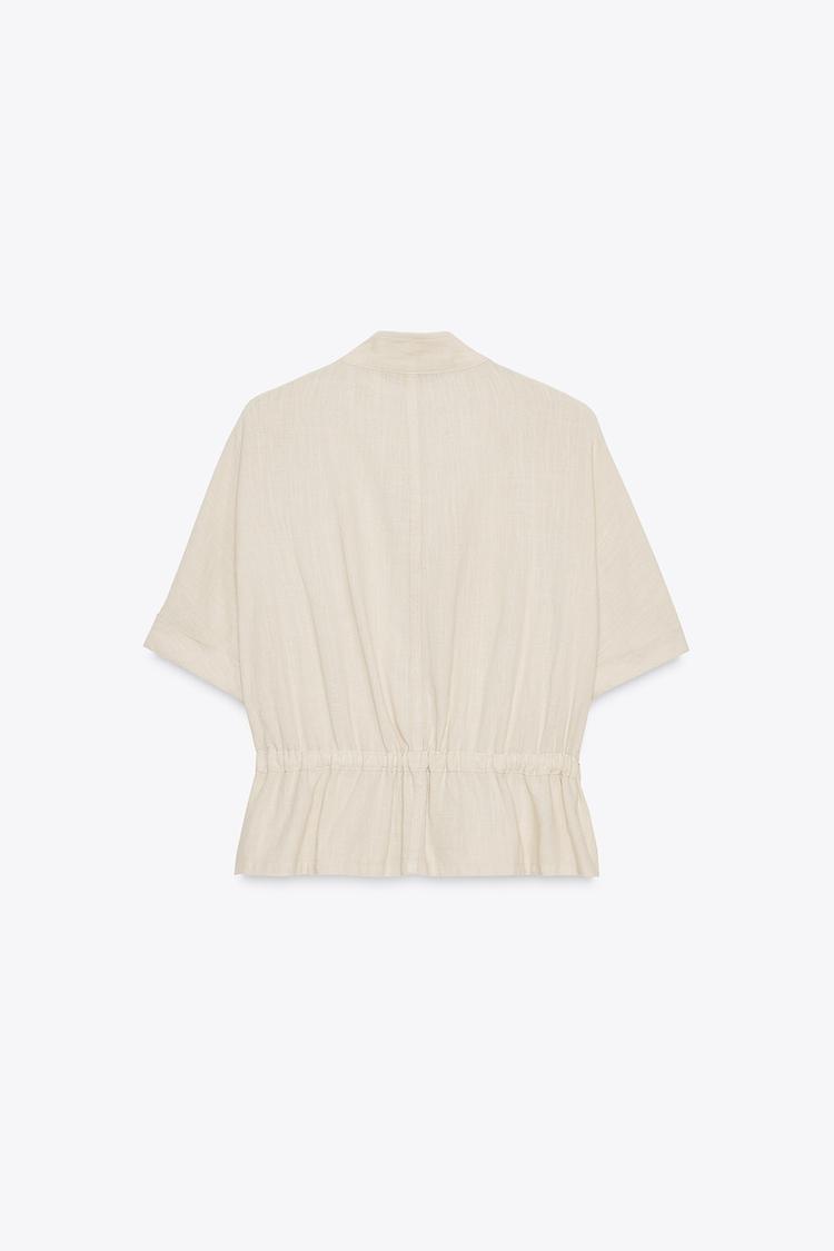 CHEMISE SAFARI AVEC LIN