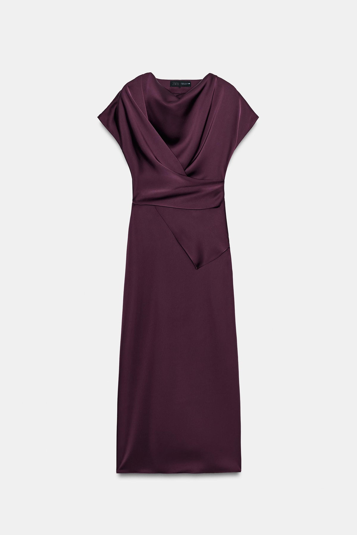 ROBE DRAPÉE MIDI