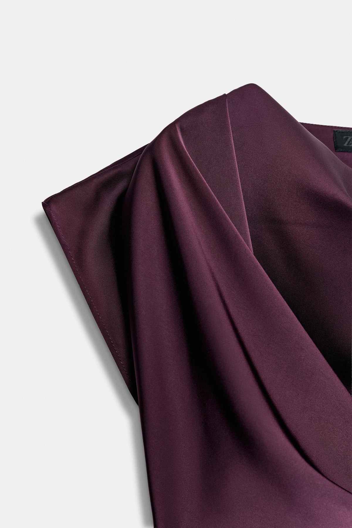 ROBE DRAPÉE MIDI