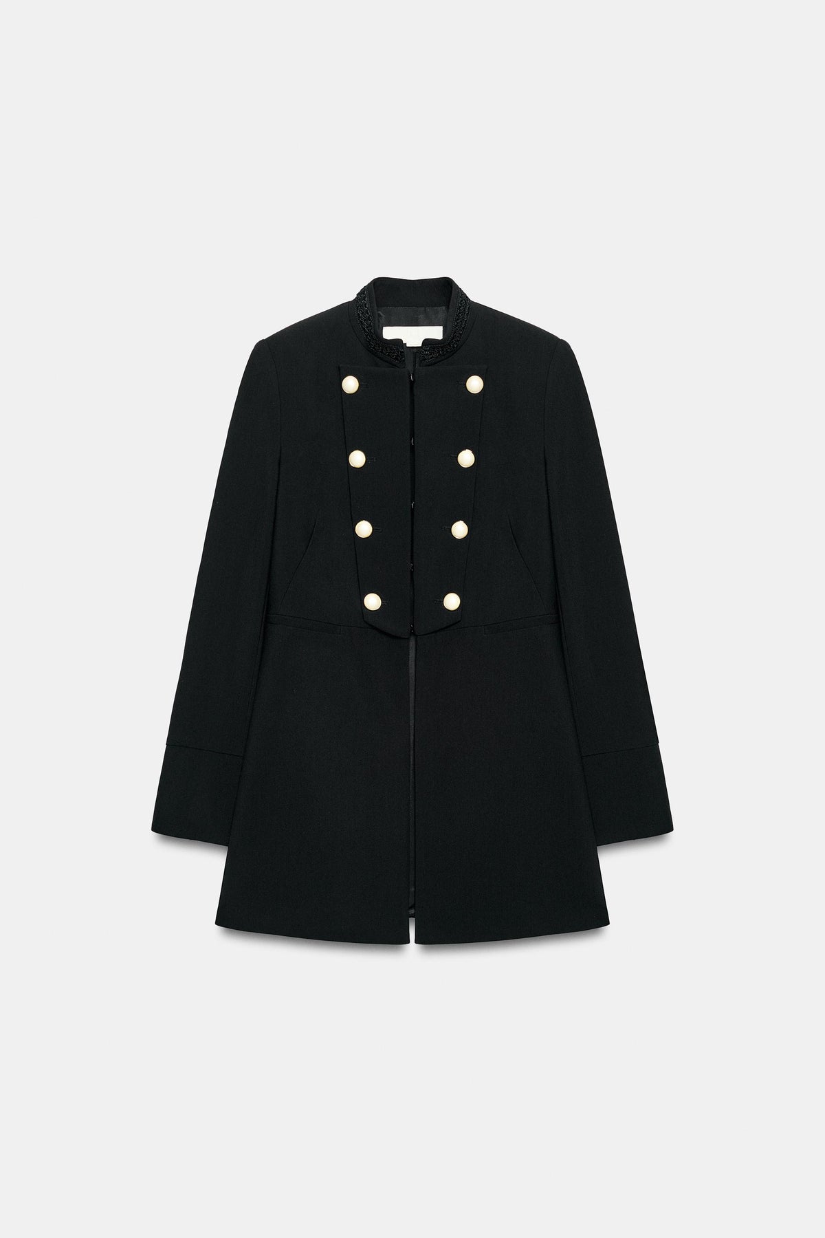 MANTEAU CINTRÉ À BOUTONS