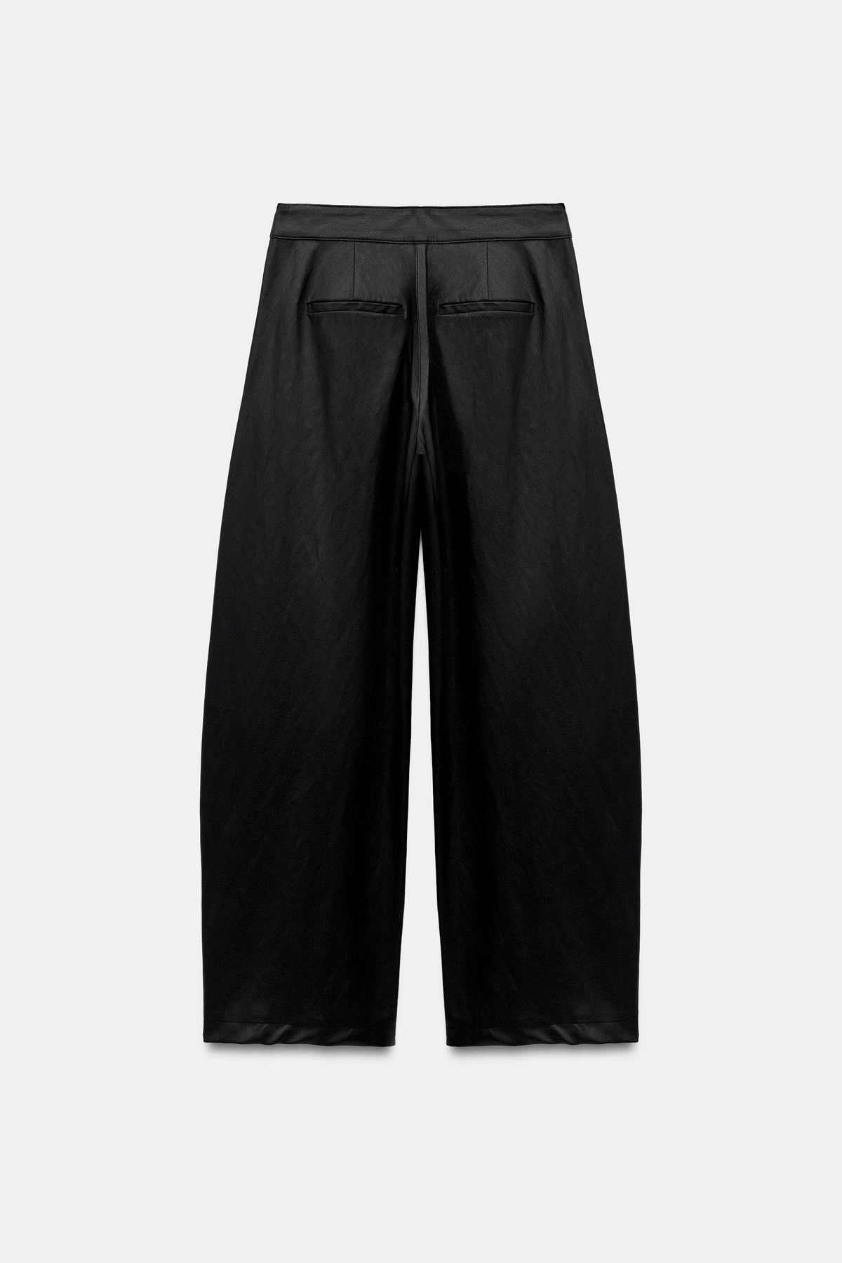 PANTALON BARREL MATIÈRE SYNTHÉTIQUE