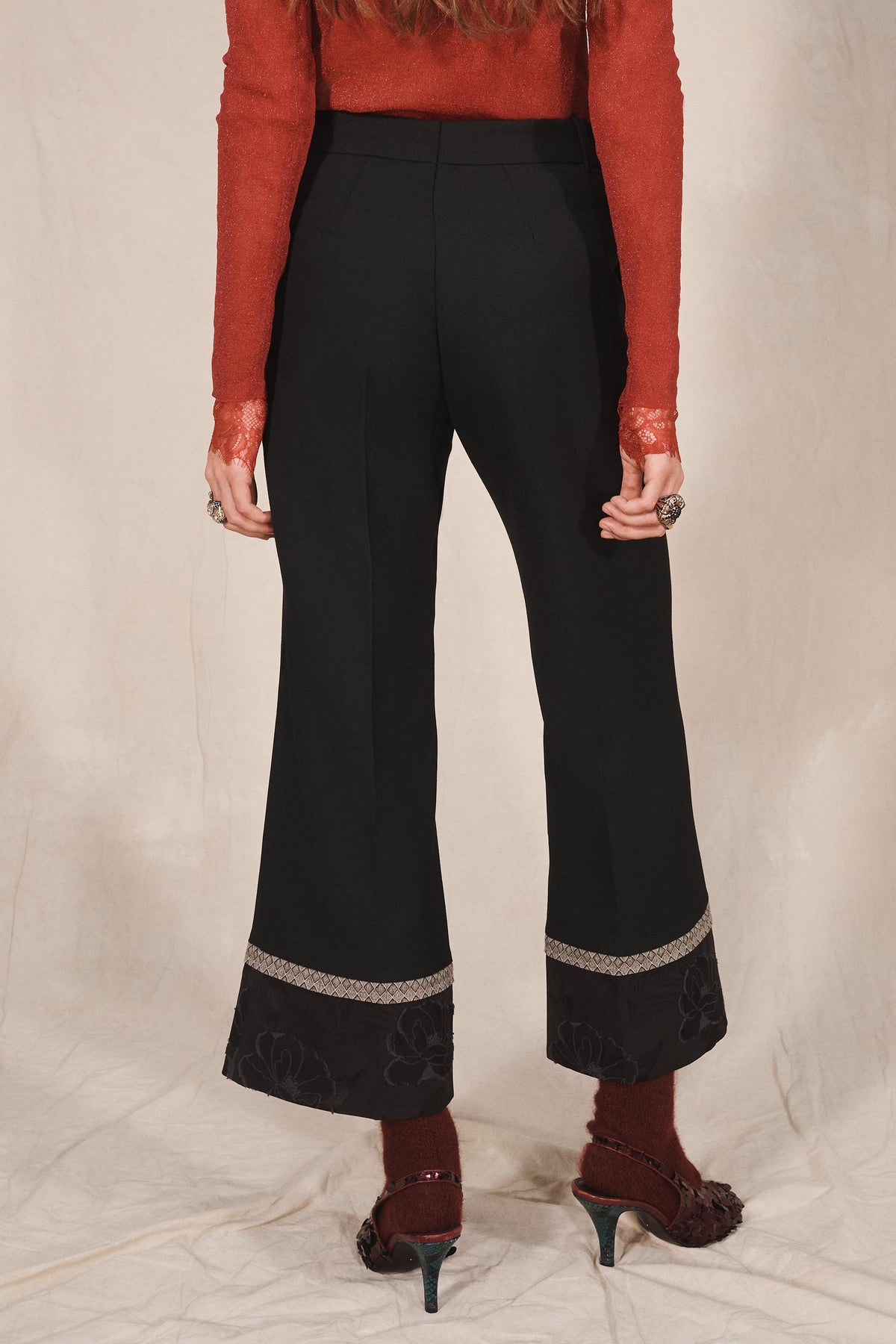 PANTALON JACQUARD COMBINÉ LIMITED EDITION