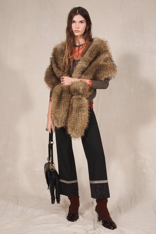 PANTALON JACQUARD COMBINÉ LIMITED EDITION