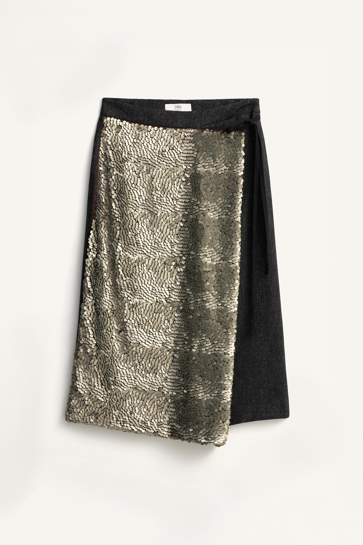 LIMITED EDITION MIXED SEQUIN PAREO SKIRT