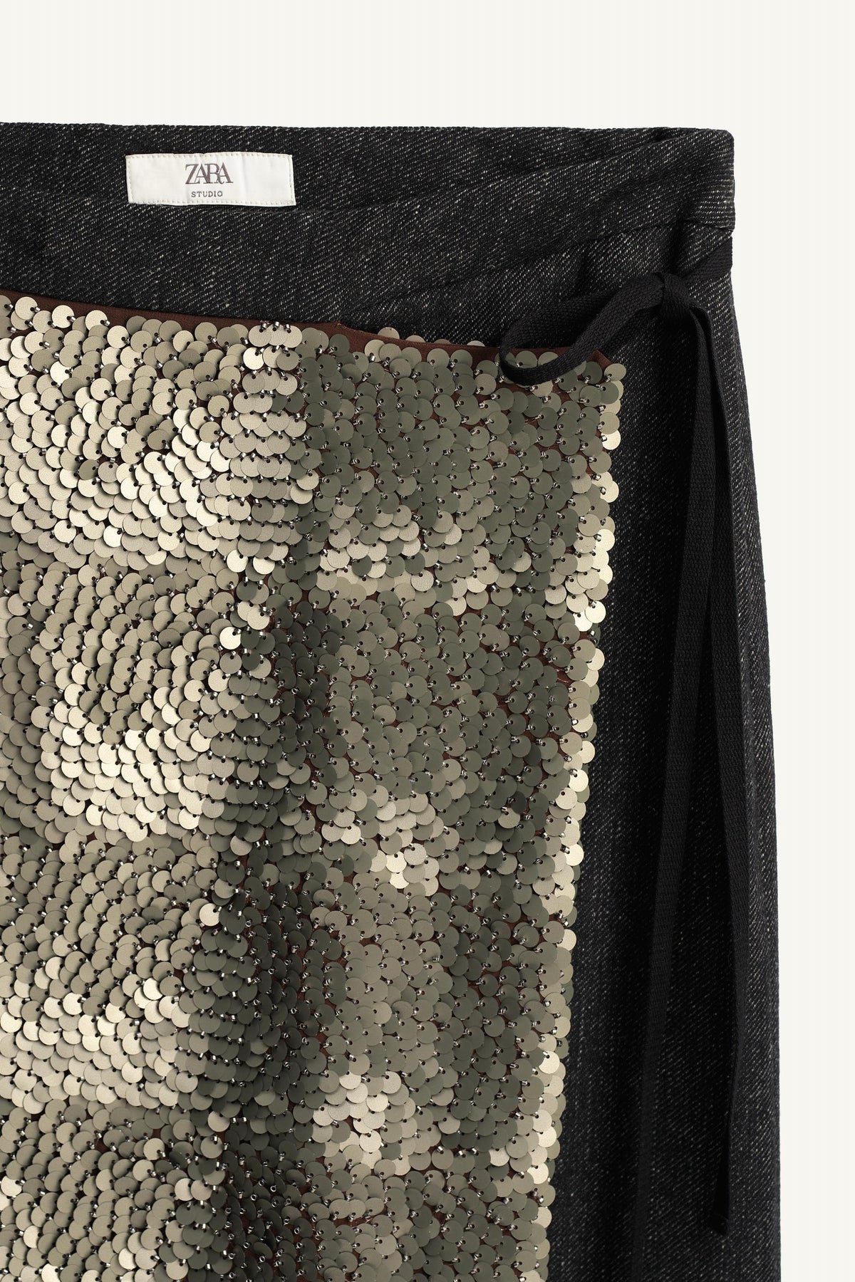 LIMITED EDITION MIXED SEQUIN PAREO SKIRT