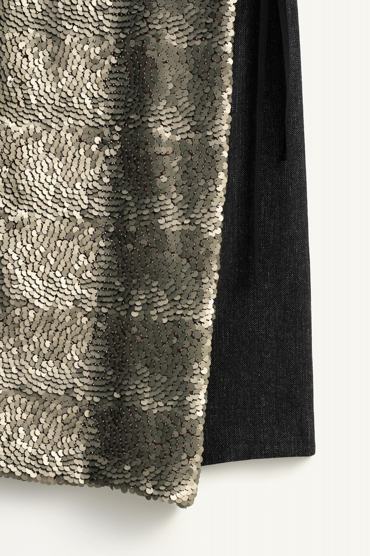 LIMITED EDITION MIXED SEQUIN PAREO SKIRT