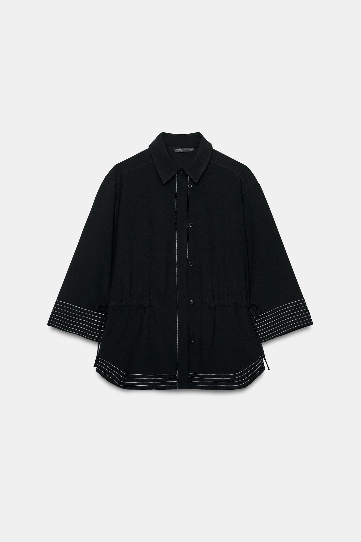 CHEMISE SURPIQÛRES CONTRASTE